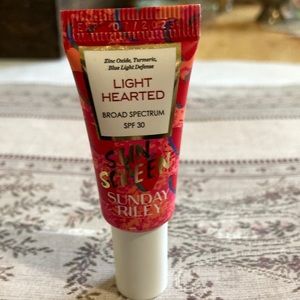 Sunday Riley spf 30 facial sunscreen